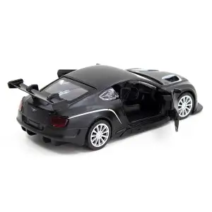 Автомодель BENTLEY CONTINENTAL GT3 (матовый черный) TechnoDrive (250259)