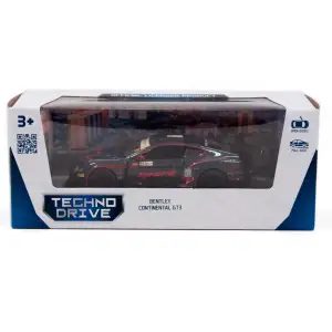 Автомодель BENTLEY CONTINENTAL GT3 (черный) TechnoDrive (250260)