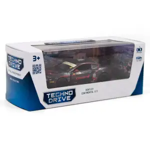 Автомодель BENTLEY CONTINENTAL GT3 (черный) TechnoDrive (250260)