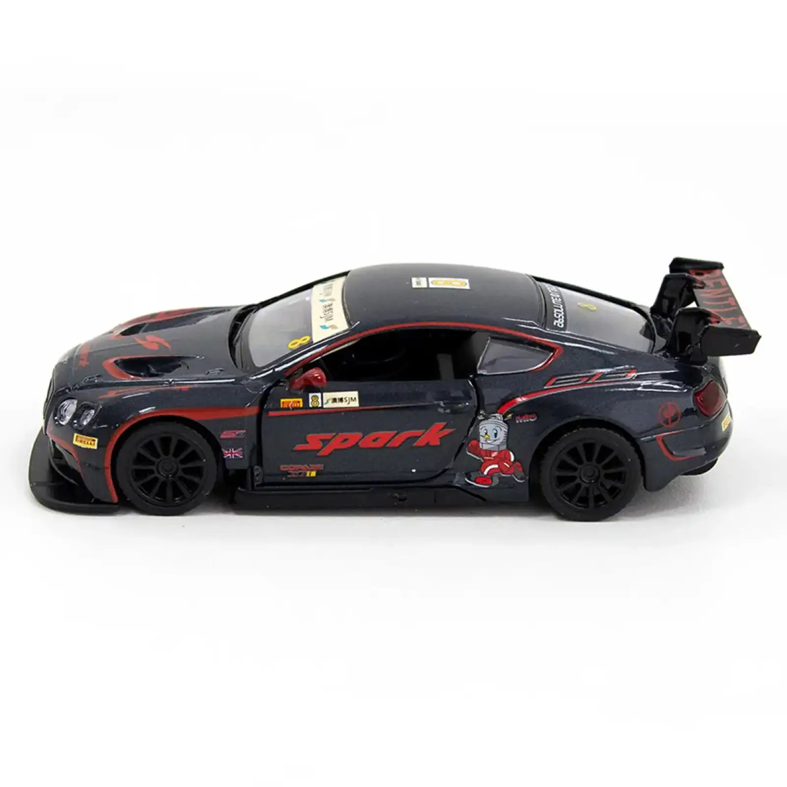Автомодель BENTLEY CONTINENTAL GT3 (черный) TechnoDrive (250260)