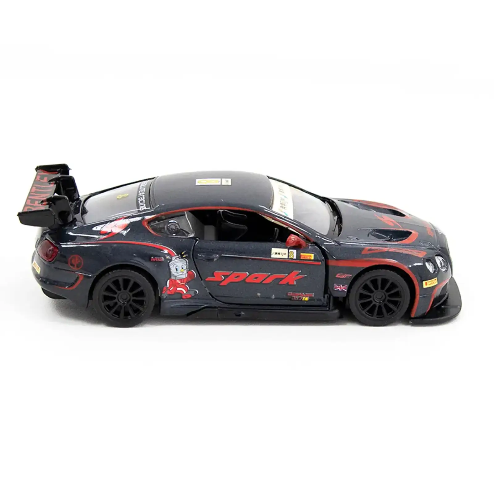 Автомодель BENTLEY CONTINENTAL GT3 (черный) TechnoDrive (250260)