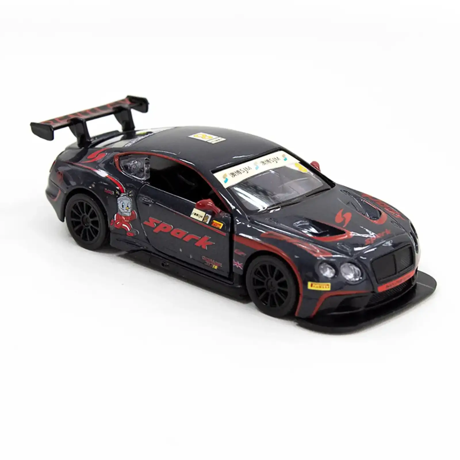 Автомодель BENTLEY CONTINENTAL GT3 (черный) TechnoDrive (250260)