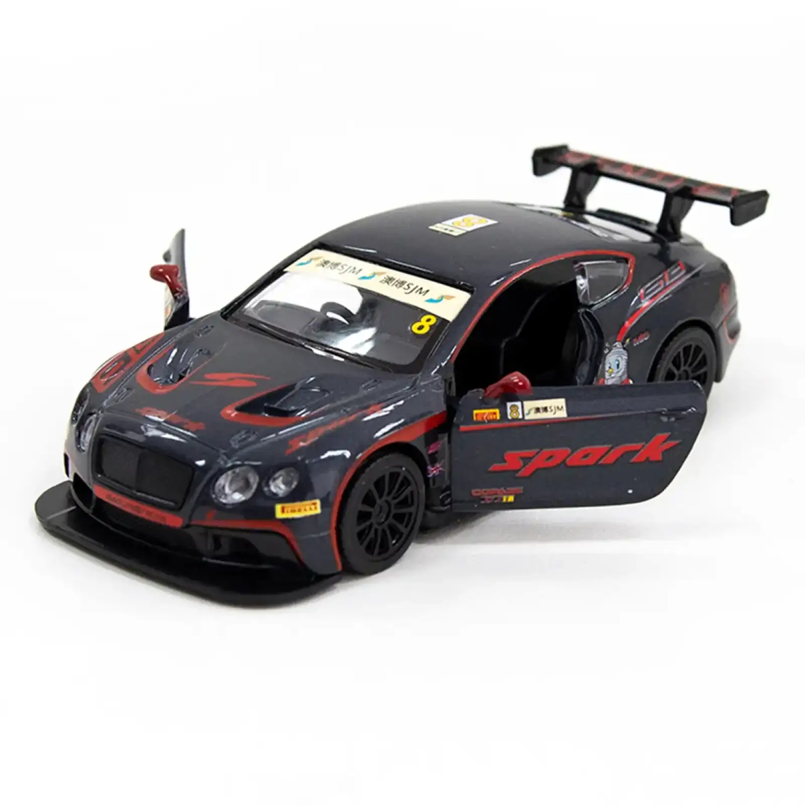 Автомодель BENTLEY CONTINENTAL GT3 (черный) TechnoDrive (250260)