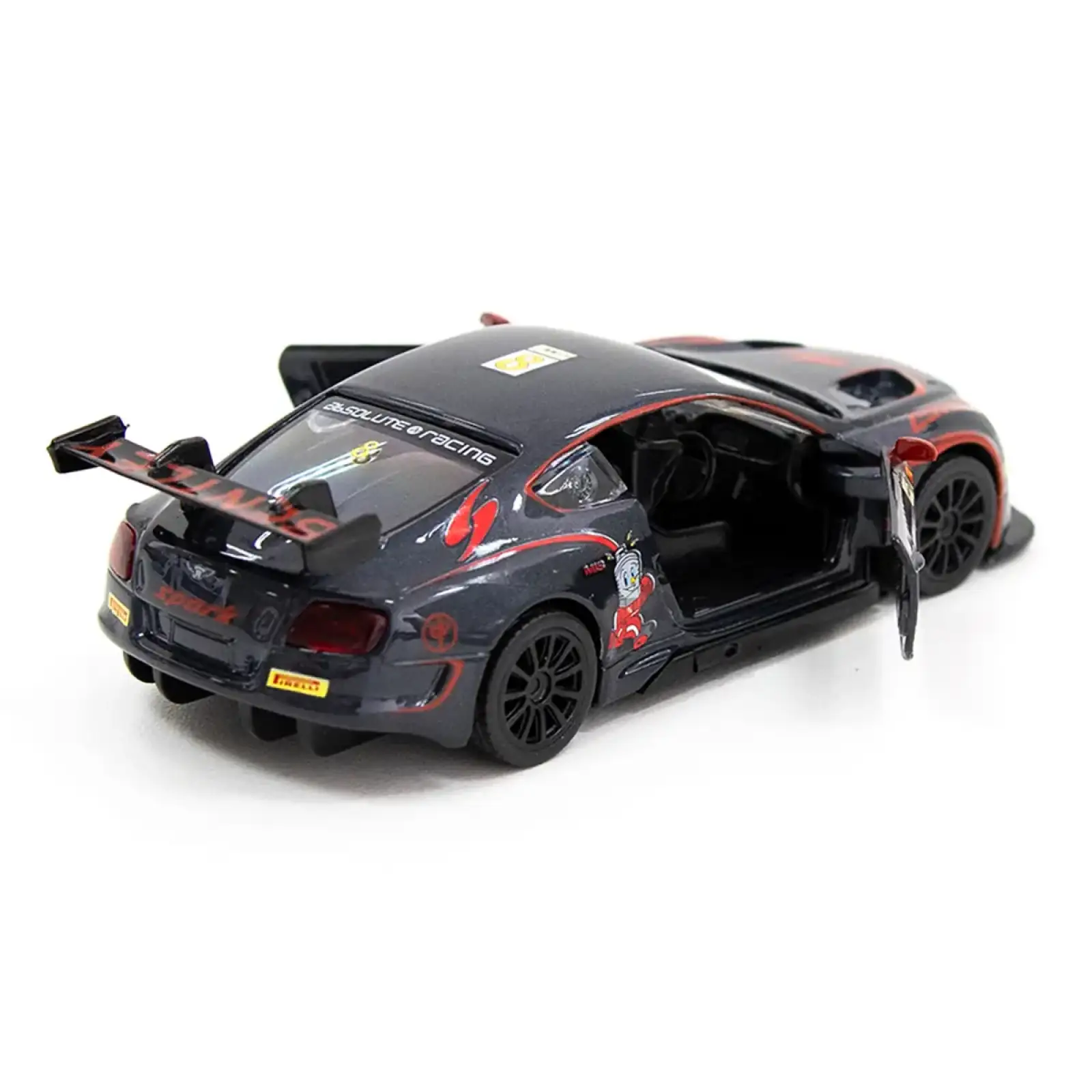 Автомодель BENTLEY CONTINENTAL GT3 (черный) TechnoDrive (250260)