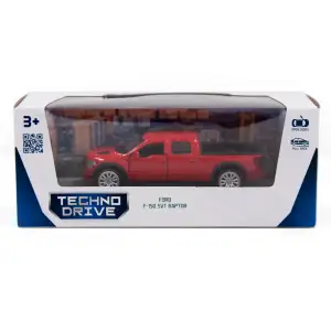 Автомодель FORD F-150 SVT Raptor (красный) TechnoDrive (250261)