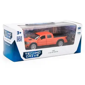 Автомодель - FORD F-150 SVT Raptor (помаранчевий) TechnoDrive (250262)