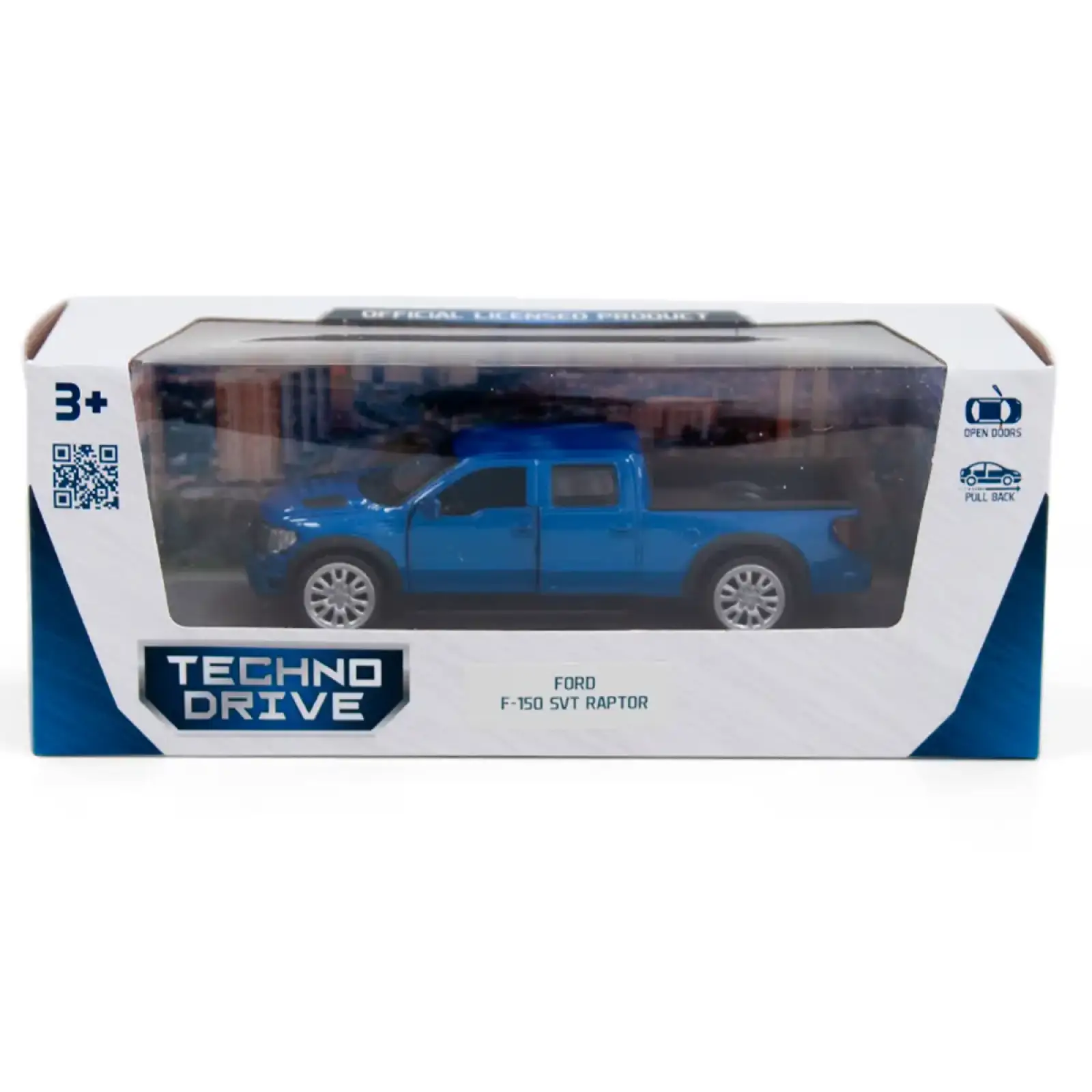 Автомодель FORD F-150 SVT Raptor (синий) TechnoDrive (250263)