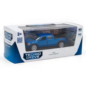 Автомодель FORD F-150 SVT Raptor (синий) TechnoDrive (250263)