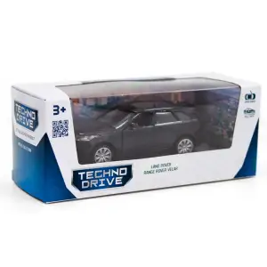 Автомодель - LAND ROVER RANGE ROVER VELAR (чорний) TechnoDrive (250267)