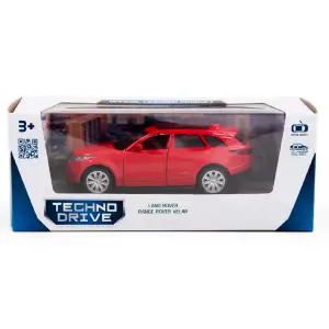 Автомодель LAND ROVER RANGE ROVER VELAR (красный) TechnoDrive (250269)