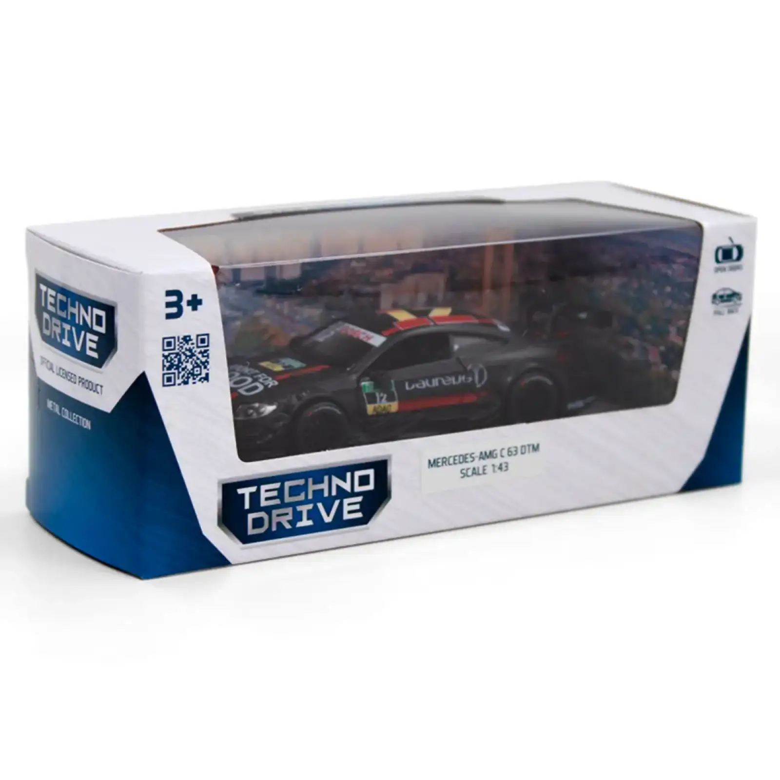 Автомодель MERCEDES-AMG C63 DTM (черный) TechnoDrive (250273)
