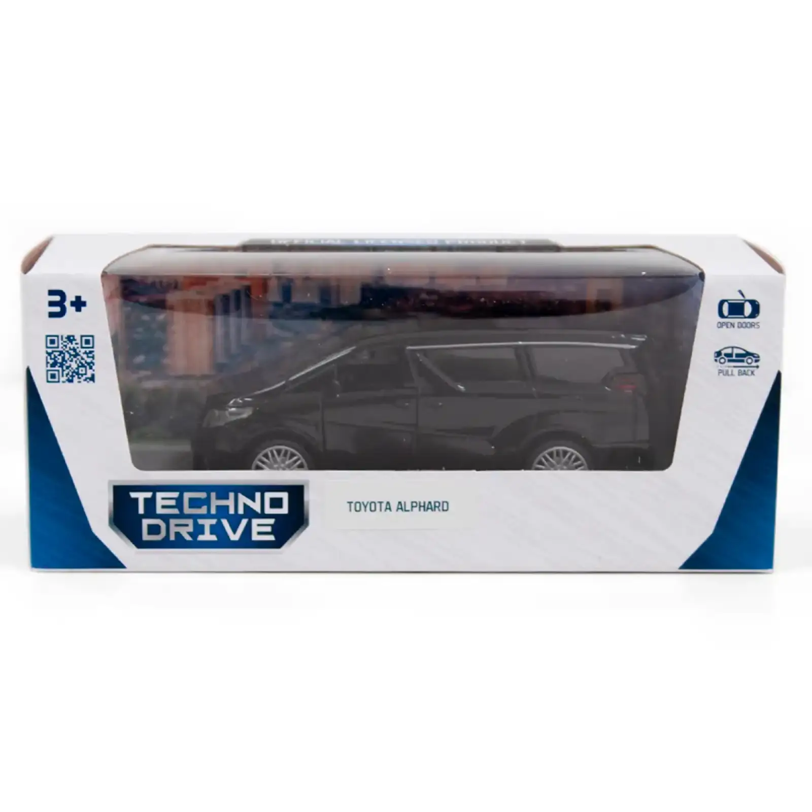 Автомодель TOYOTA ALPHARD (черный) TechnoDrive (250276)