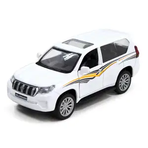 Автомодель TOYOTA LAND CRUISER (белый) TechnoDrive (250277)