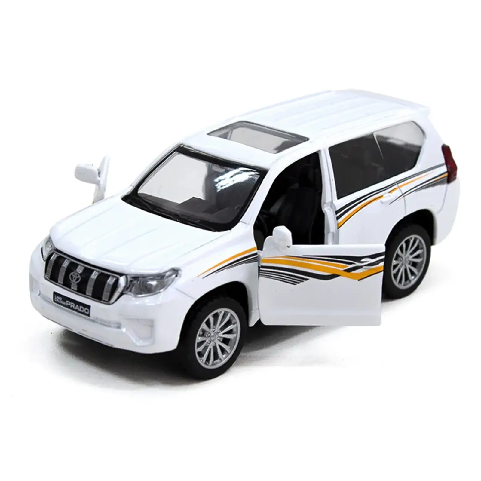 Автомодель TOYOTA LAND CRUISER (белый) TechnoDrive (250277)