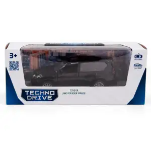 Автомодель - TOYOTA LAND CRUISER (черный) TechnoDrive (250278)