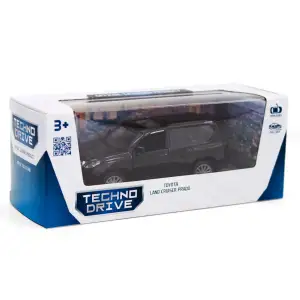 Автомодель - TOYOTA LAND CRUISER (черный) TechnoDrive (250278)