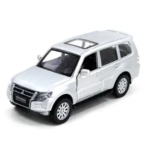 Автомодель - MITSUBISHI PAJERO 4WD TURBO (сріблястий) TechnoDrive (250282)