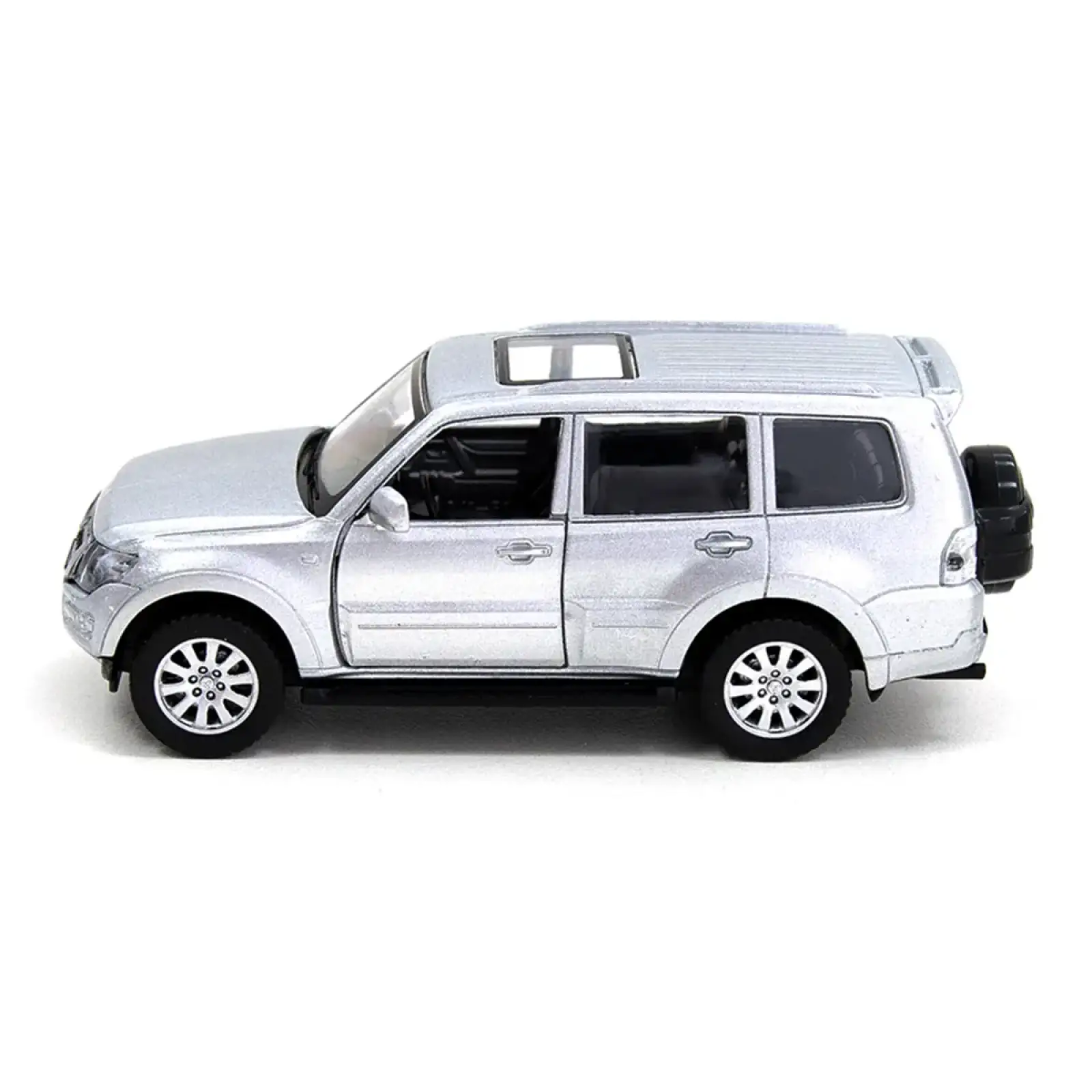Автомодель - MITSUBISHI PAJERO 4WD TURBO (сріблястий) TechnoDrive (250282)