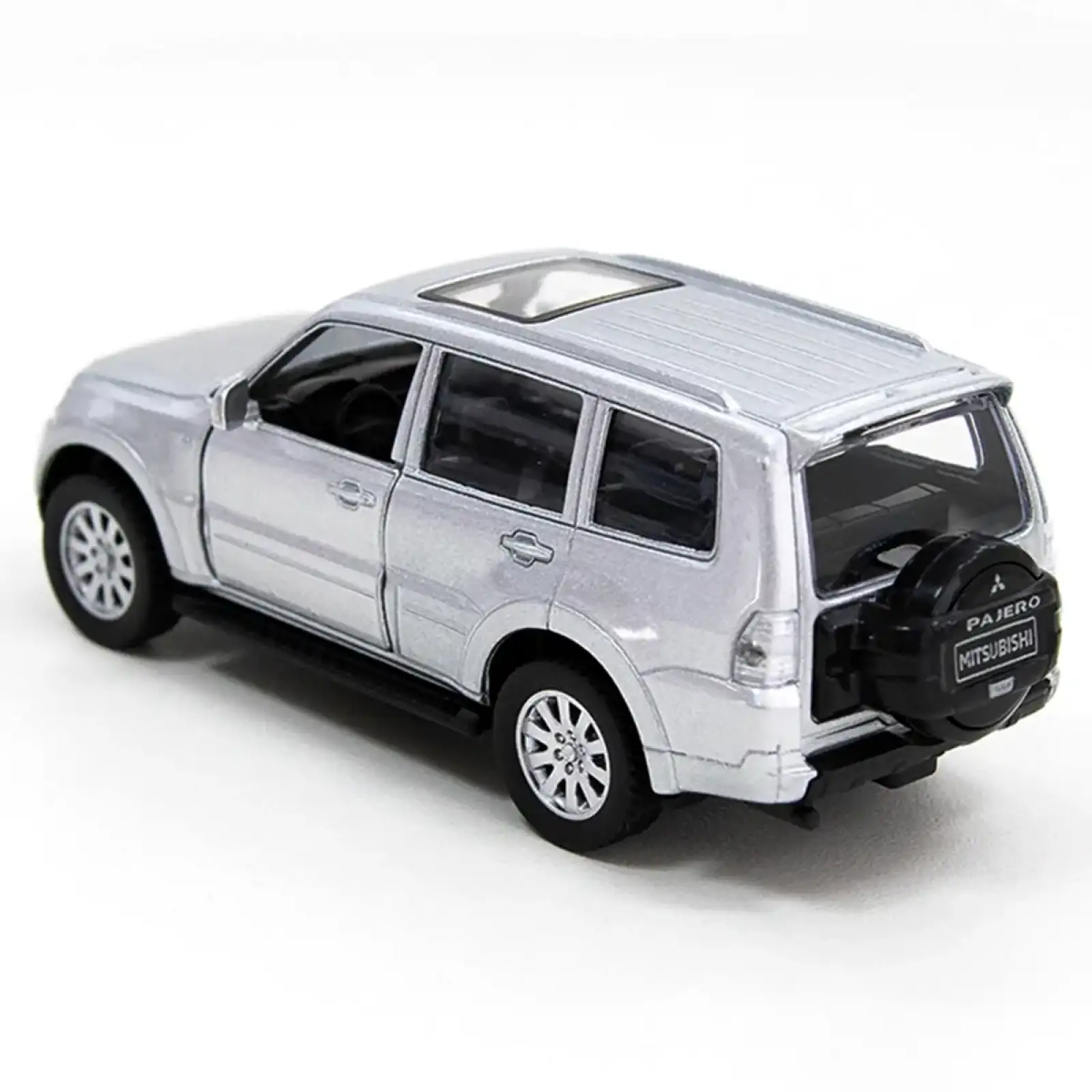Автомодель - MITSUBISHI PAJERO 4WD TURBO (сріблястий) TechnoDrive (250282)