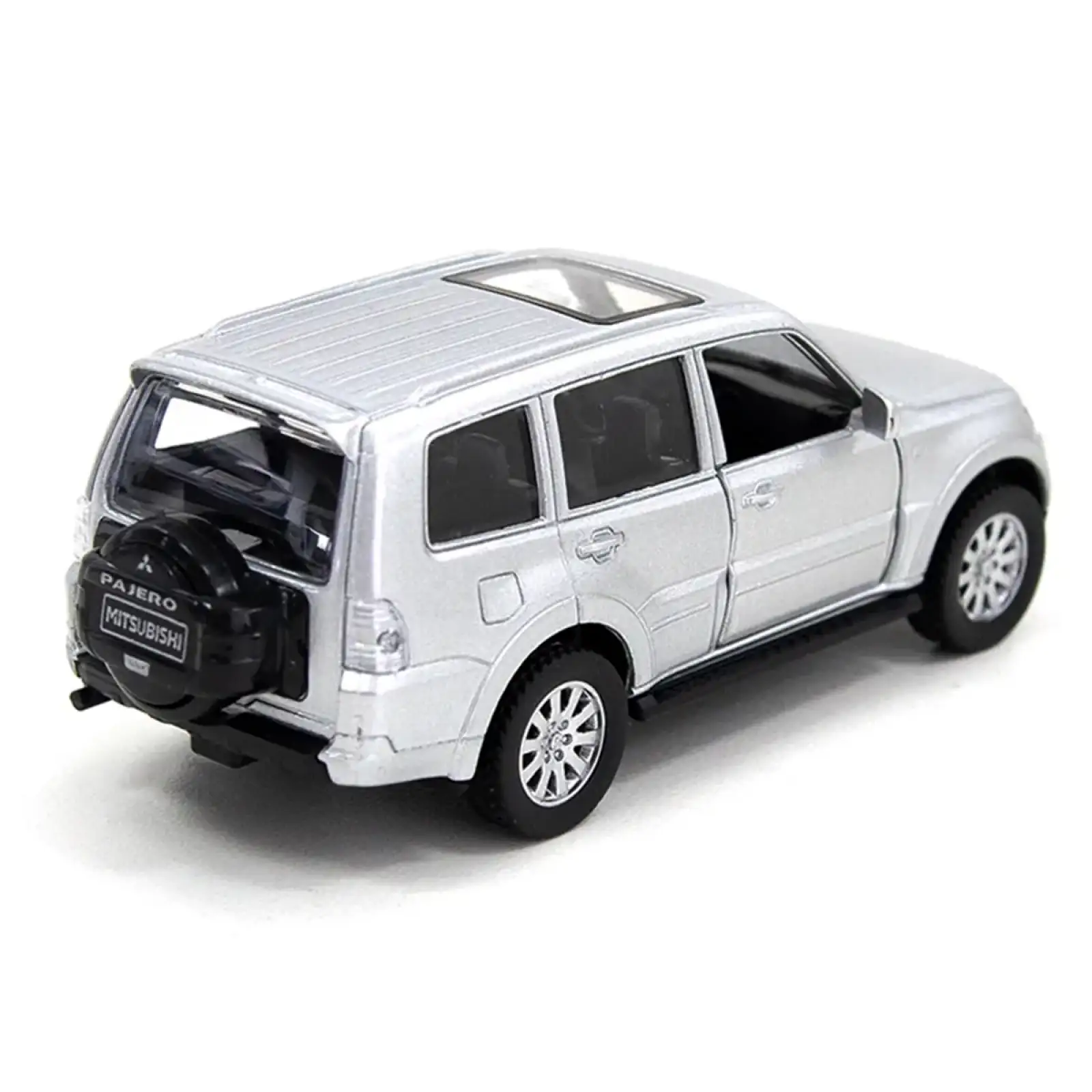 Автомодель - MITSUBISHI PAJERO 4WD TURBO (сріблястий) TechnoDrive (250282)