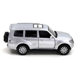Автомодель - MITSUBISHI PAJERO 4WD TURBO (сріблястий) TechnoDrive (250282)