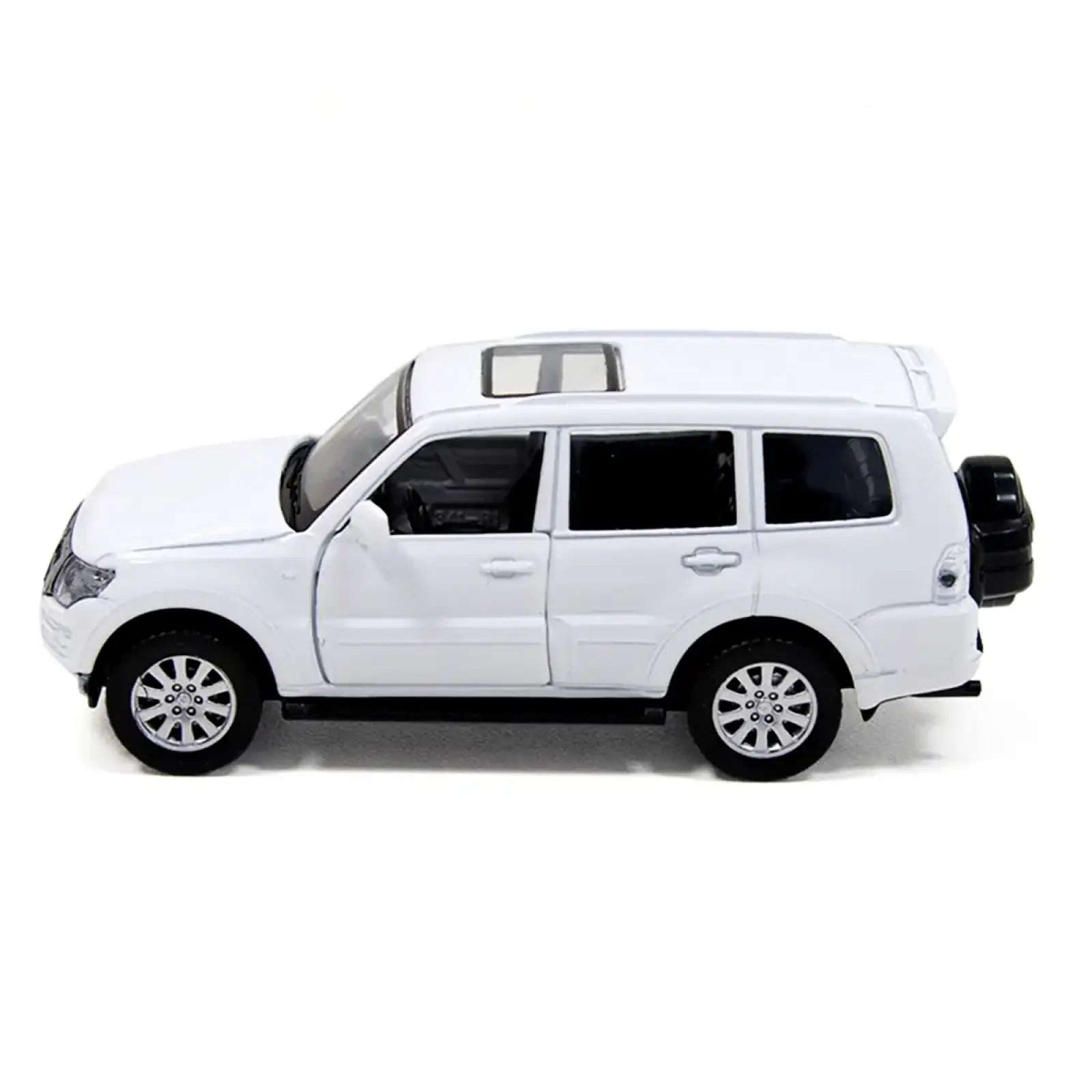 Автомодель MITSUBISHI PAJERO 4WD TURBO (белый) TechnoDrive (250283)
