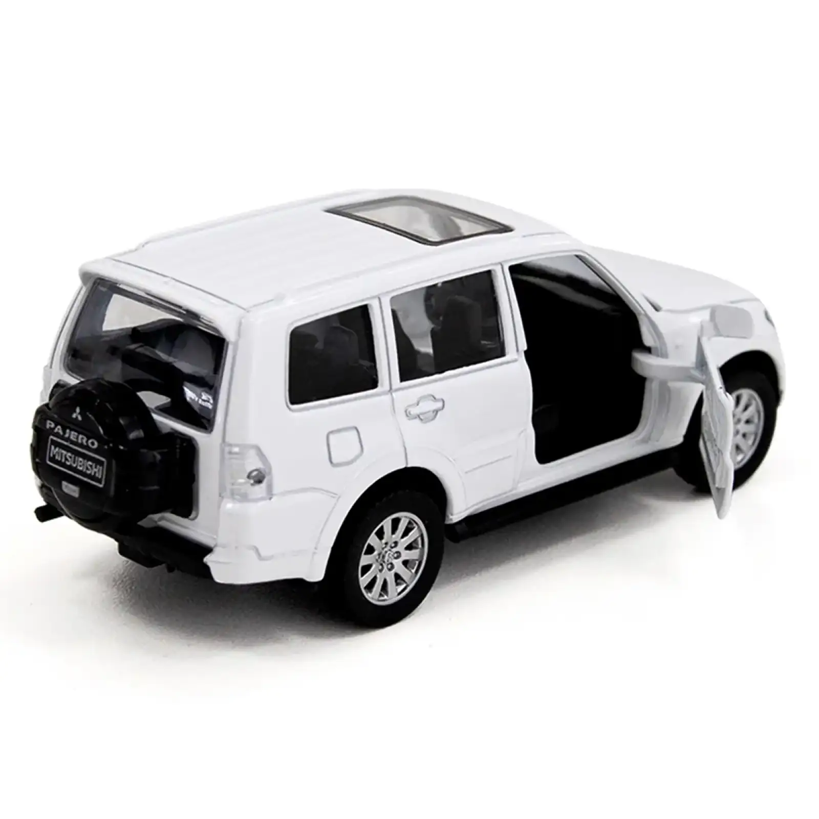Автомодель MITSUBISHI PAJERO 4WD TURBO (белый) TechnoDrive (250283)