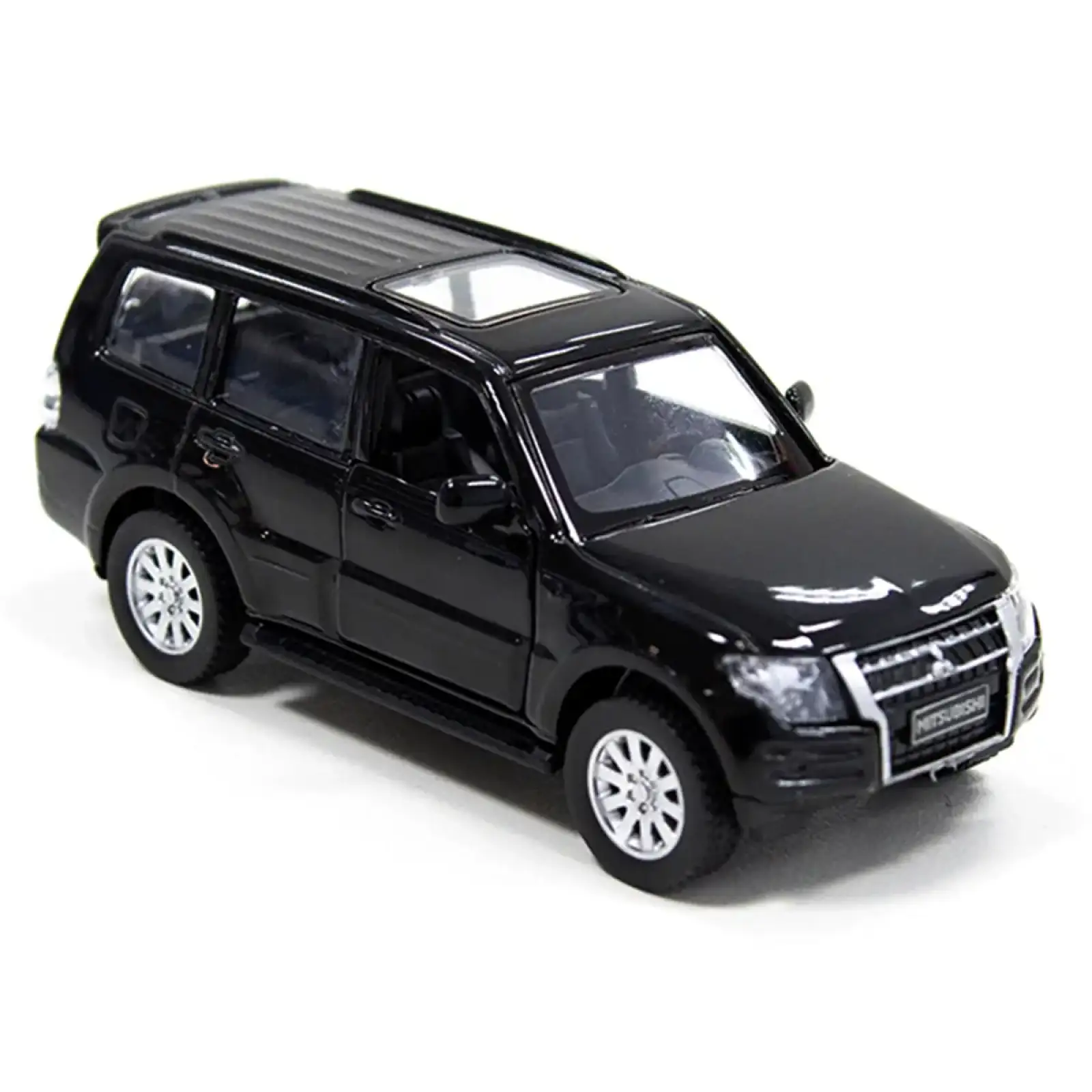 Автомодель MITSUBISHI PAJERO 4WD TURBO (черный) TechnoDrive (250284)