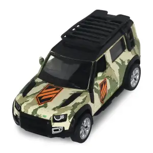 Автомодель серии "Шевроны Героев" – LAND ROVER DEFENDER 110 – "3 ОШБр" TechnoDrive (250363M2)