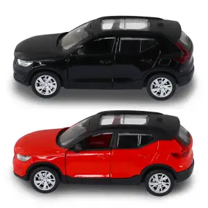 Автомодель – VOLVO XC40 (черный, красный) TechnoDrive (250401)