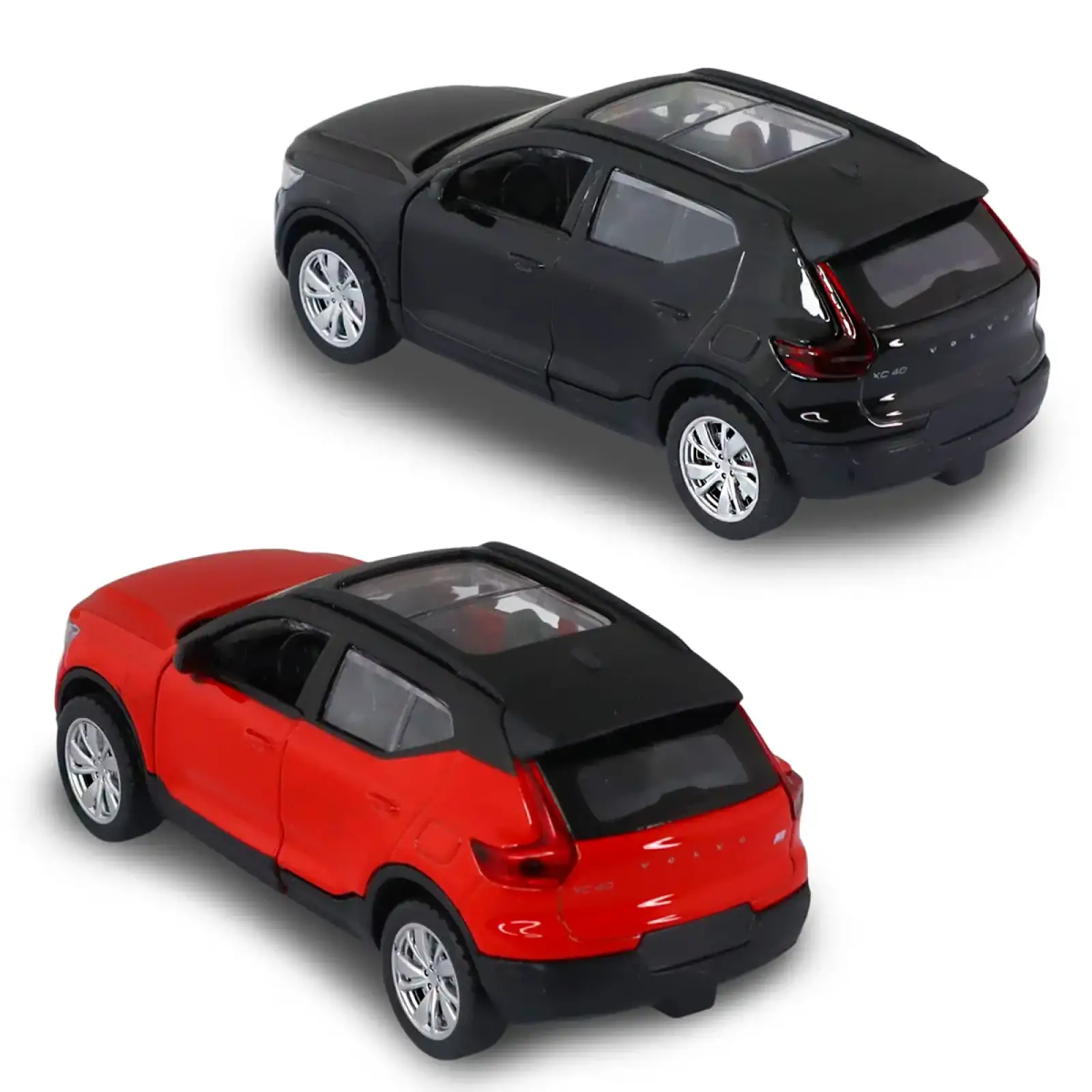 Автомодель – VOLVO XC40 (черный, красный) TechnoDrive (250401)