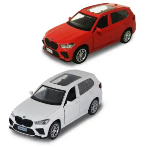 Автомодель BMW X5 M (белый, красный) TechnoDrive (250404)