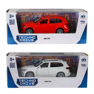 Автомодель BMW X5 M (белый, красный) TechnoDrive (250404)