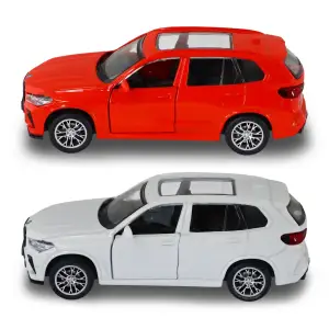 Автомодель BMW X5 M (белый, красный) TechnoDrive (250404)