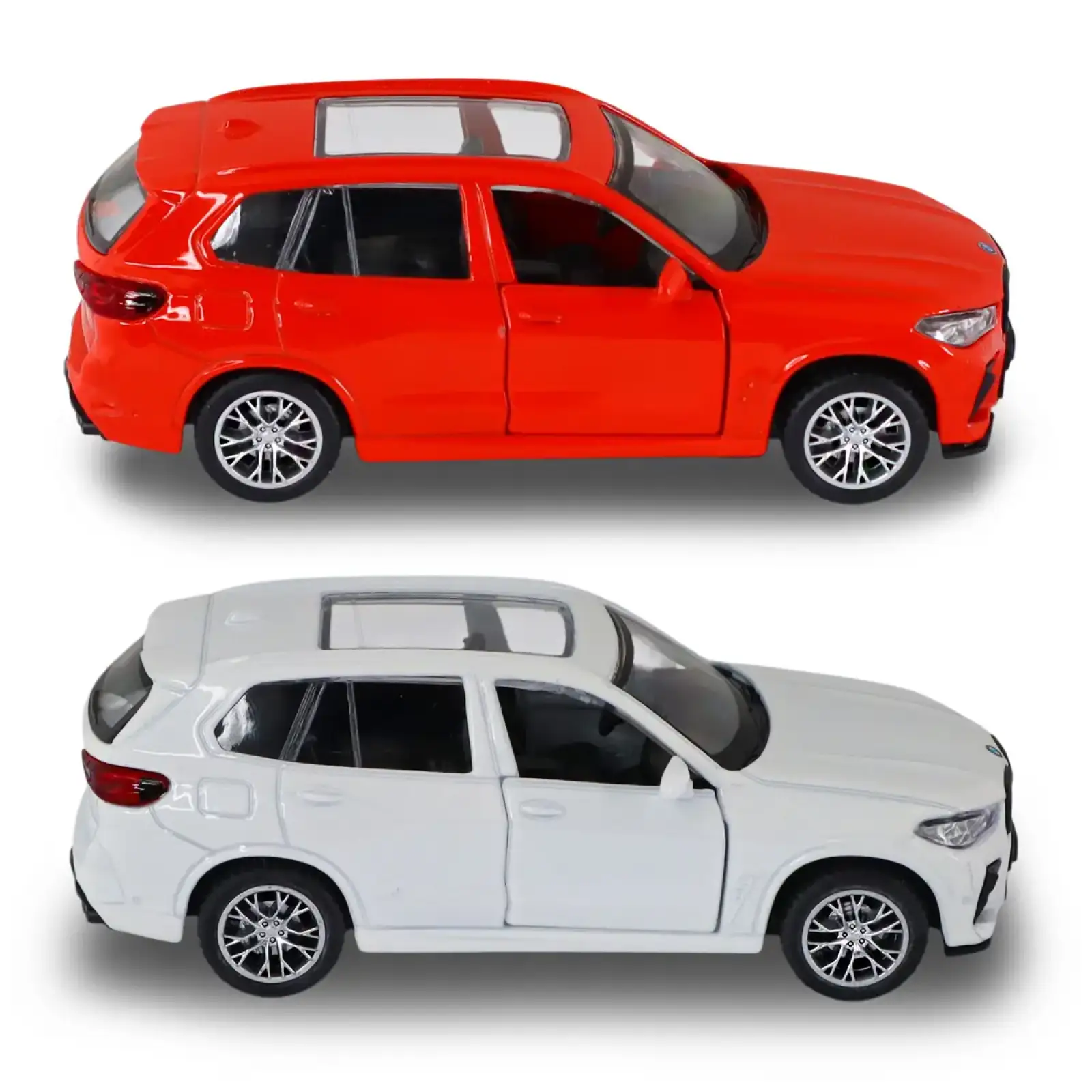 Автомодель BMW X5 M (белый, красный) TechnoDrive (250404)