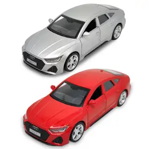 Автомодель – AUDI RS 7 SPORTBACK (червоний, сріблястий) TechnoDrive (250406)