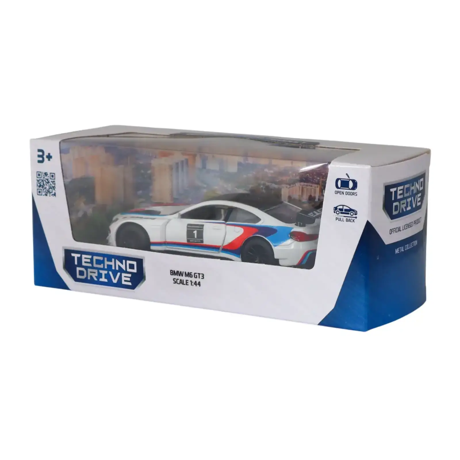 Автомодель BMW M6 GT3 (білий) TechnoDrive (250408)