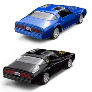 Автомодель PONTIAC FIREBIRD 1978 (черный, синий) TechnoDrive (250410U)