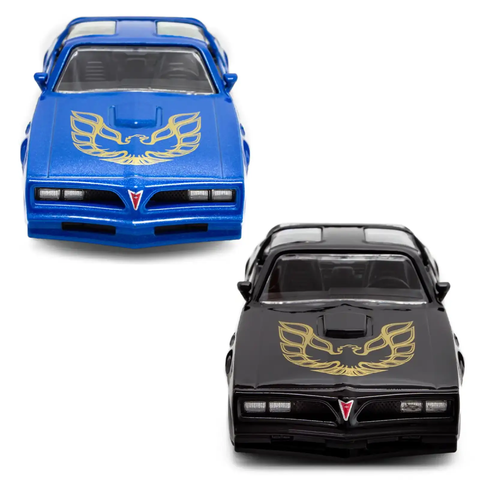 Автомодель PONTIAC FIREBIRD 1978 (черный, синий) TechnoDrive (250410U)
