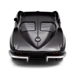 Автомодель CHEVROLET CORVETTE SPLIT WINDOW 1963 (матовый черный) TechnoDrive (250411U)