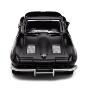 Автомодель CHEVROLET CORVETTE SPLIT WINDOW 1963 (матовый черный) TechnoDrive (250411U)