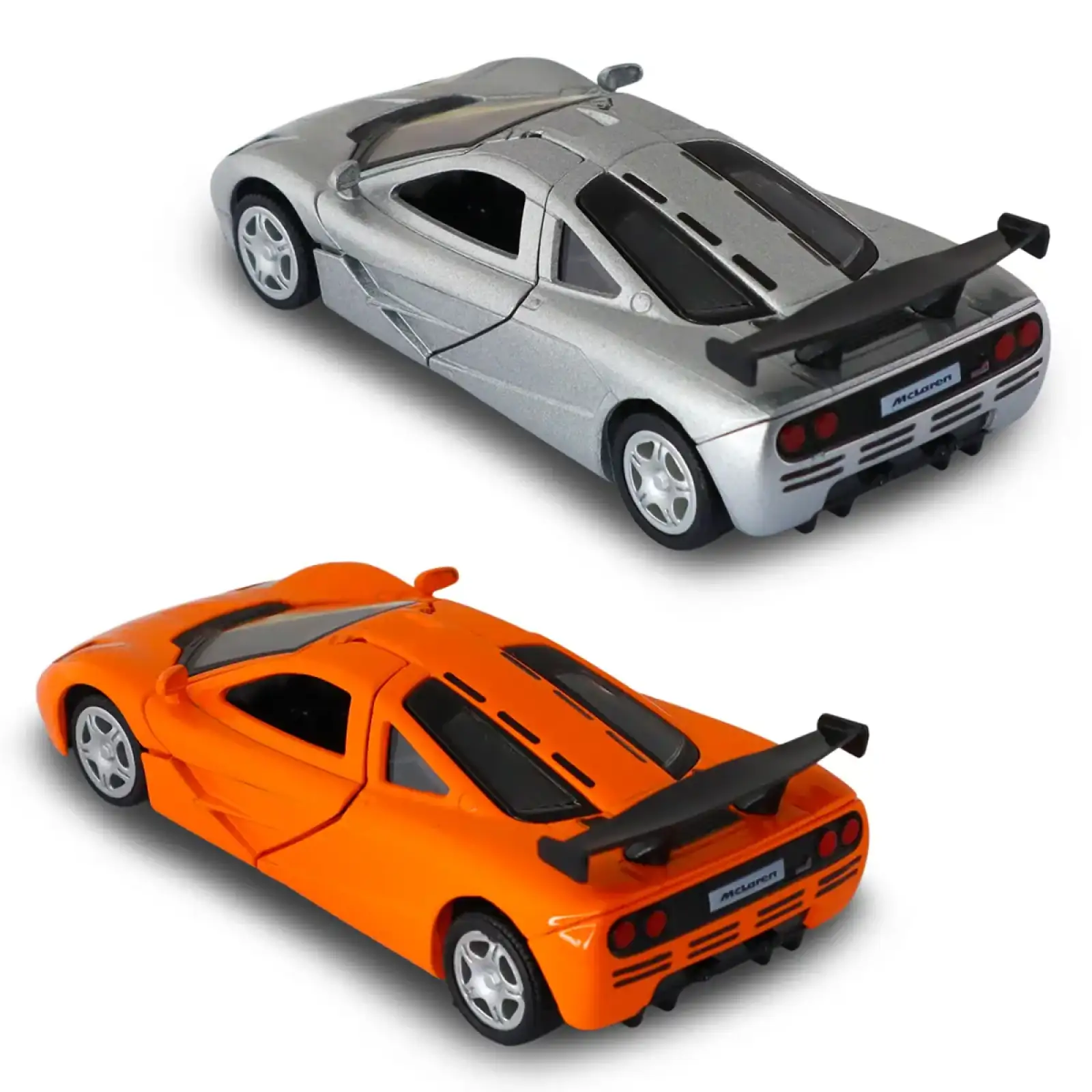 Автомодель MCLAREN F1 1992 (серый, оранжевый) TechnoDrive (250412U)
