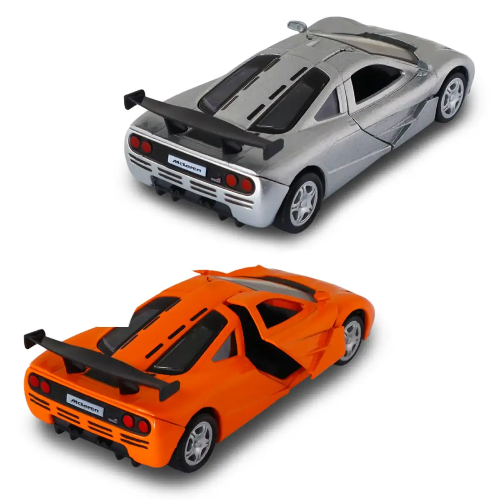 Автомодель MCLAREN F1 1992 (серый, оранжевый) TechnoDrive (250412U)