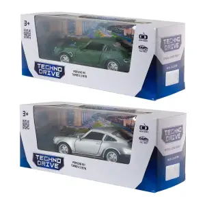 Автомодель PORSCHE 911 TURBO 3.3 1978 (сірий, темно-зелений) TechnoDrive (250413U)