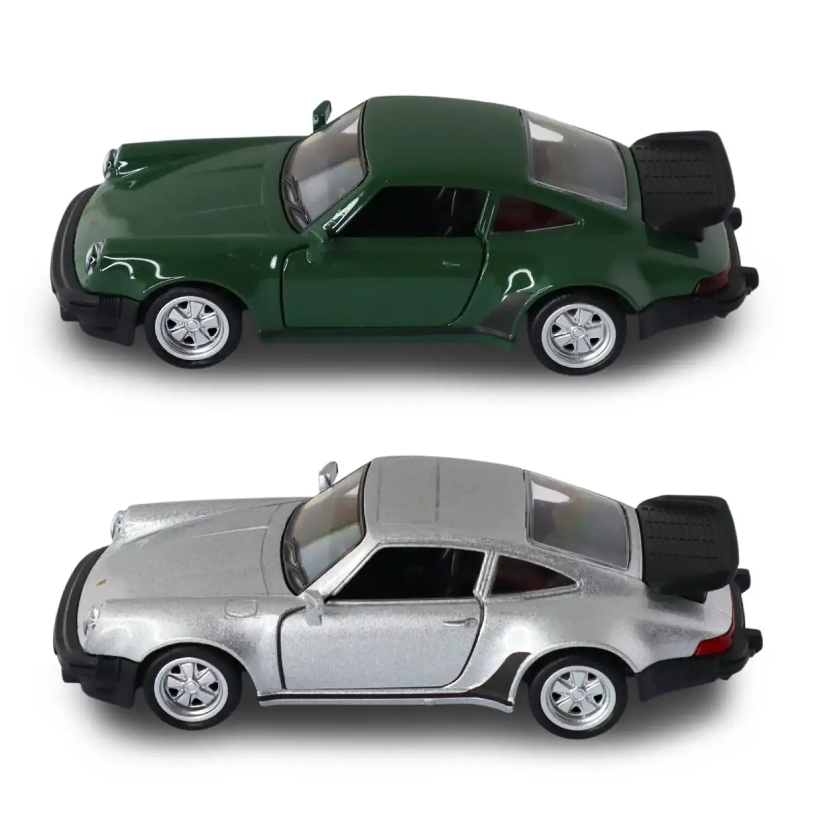 Автомодель PORSCHE 911 TURBO 3.3 1978 (сірий, темно-зелений) TechnoDrive (250413U)