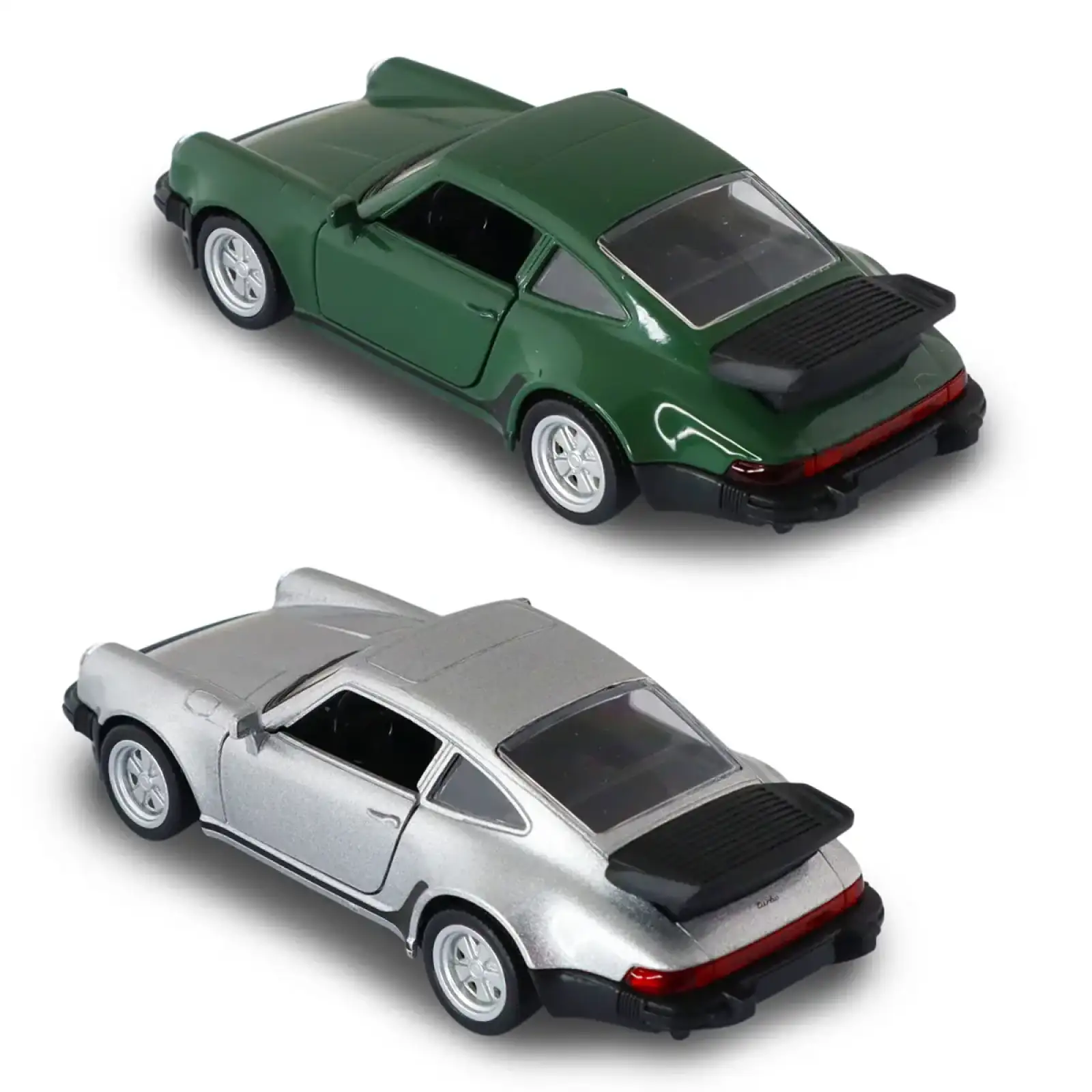 Автомодель PORSCHE 911 TURBO 3.3 1978 (сірий, темно-зелений) TechnoDrive (250413U)