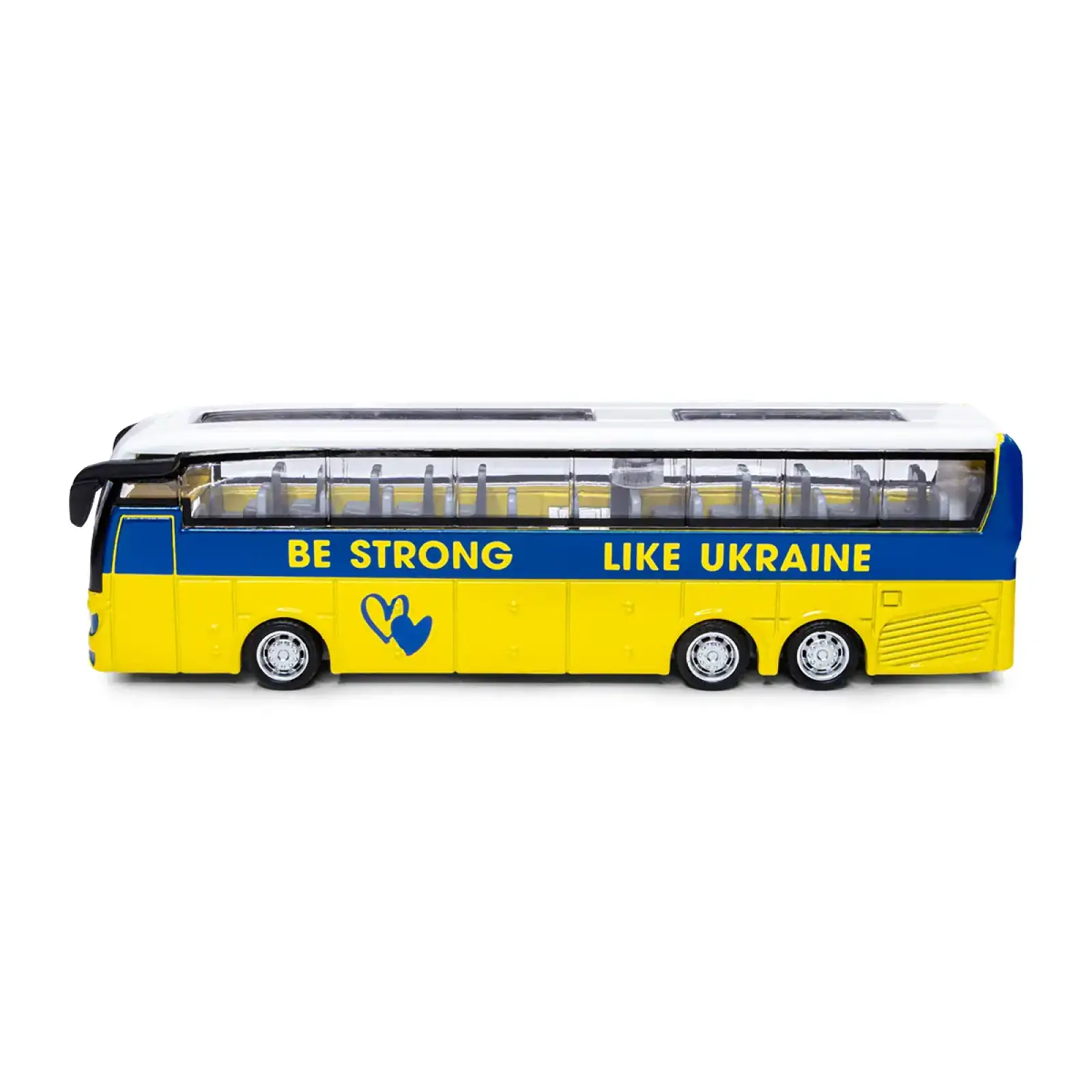 Модель – АВТОБУС ЕКСКУРСІЙНИЙ УКРАЇНА (в пласт. боксі) TechnoDrive (250419CG)