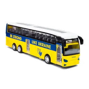Модель – АВТОБУС ЕКСКУРСІЙНИЙ УКРАЇНА (в пласт. боксі) TechnoDrive (250419CG)