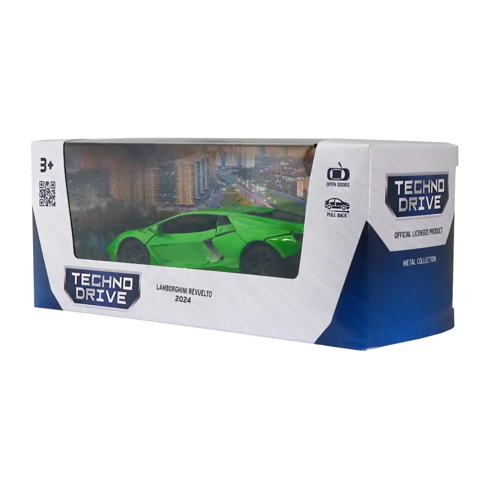 Автомодель – LAMBORGHINI REVUELTO 2024 (зеленый) TechnoDrive (250934U)