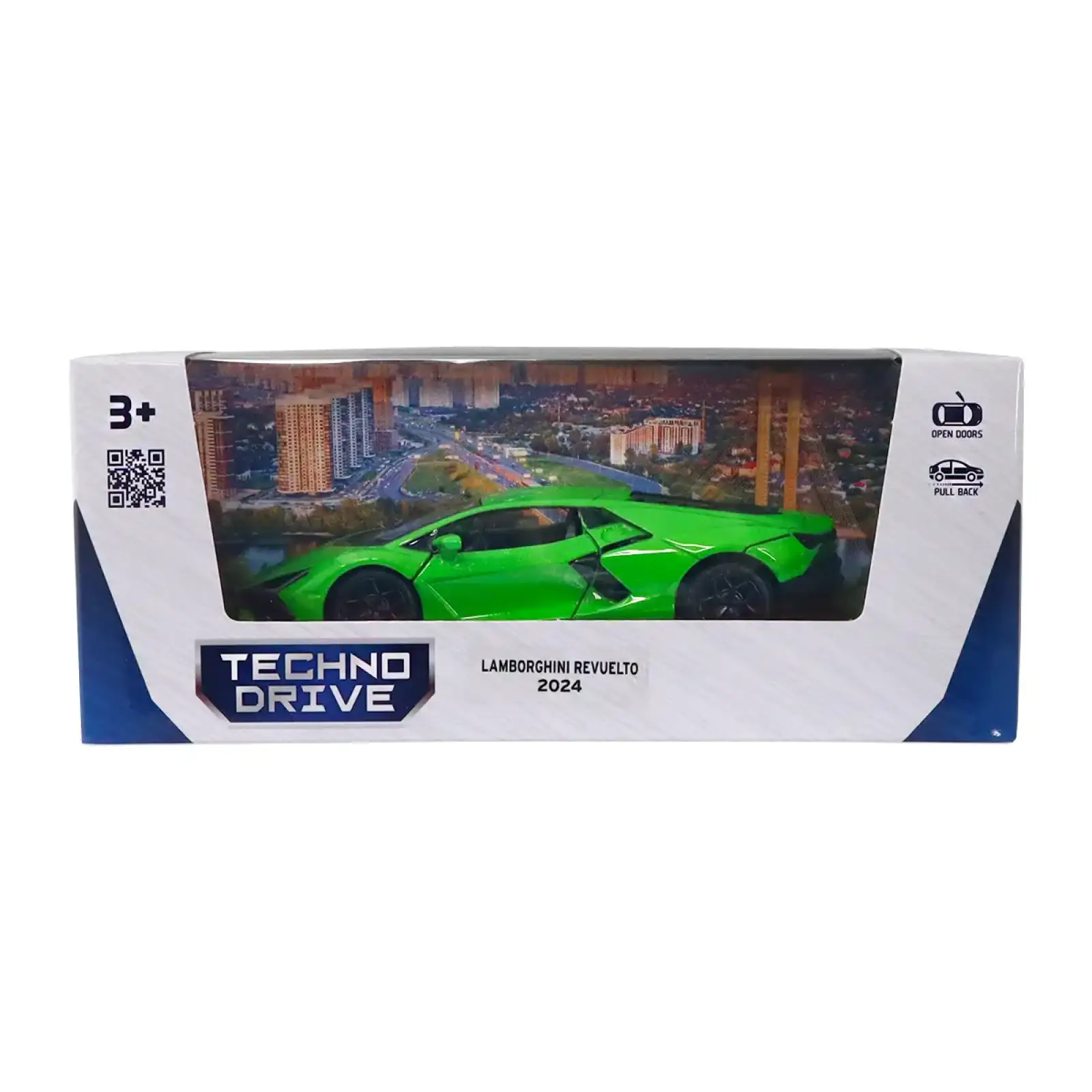 Автомодель – LAMBORGHINI REVUELTO 2024 (зеленый) TechnoDrive (250934U)
